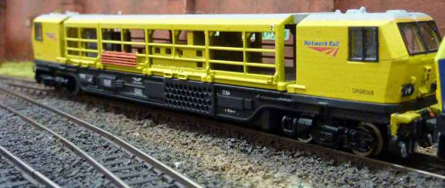 The 'Signals and Crossings MPV rests at the stabling point next to the signal box before a trip up the branch. This is a kit that has been developed on the N Gauge Forum - 3D printed with Tomix running gear.